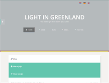 Tablet Screenshot of lightingreenland.com